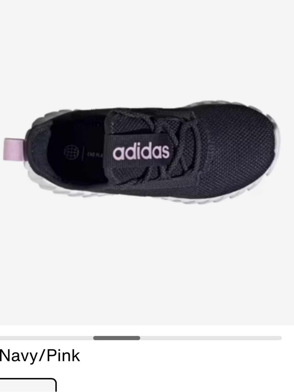 adidas Kids' Kaptir Sneakers - Navy / Pink - Picture 4 of 16
